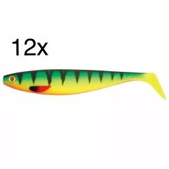 DefaultBrand Fox Rage Pro Shad Natural Classic Fire Tiger 23cm, 1 Doos à 12 Stuks