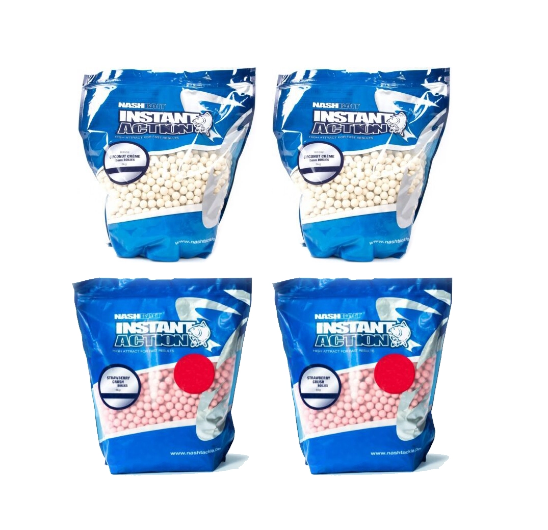 BULKDEAL 18KG | Nash 9kg Coconut Creme 12mm + 9kg Strawberry Crush 12mm 3 BULKDEAL 18KG | Nash 9kg Coconut Creme 12mm + 9kg Strawberry Crush 12mm