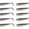 10 PACK | Quantum Q-Paddler Shad 12cm Rainbow Shad -Penhengels En Stalkerhengel Winkel 32810 4