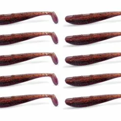 10 PACK | Quantum Q-Paddler Shad 8cm Camouflage