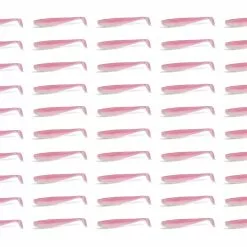 DOOS Á 50 STUKS | Quantum Q-Paddler Shad 10cm Bubblegum