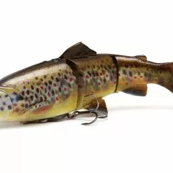 Savage Gear 4D Line Thru Trout 15cm | Dark Brown Trout