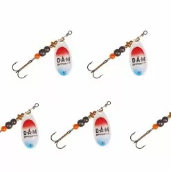 DefaultBrand 5x DAM Effzett Fluo Spinner Holland 3gr