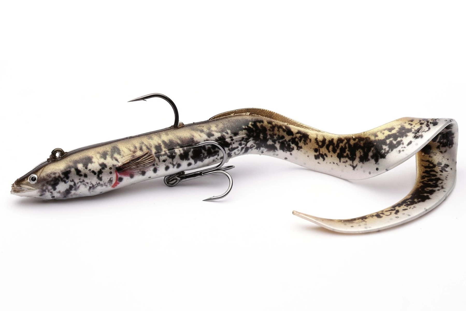 Savage Gear 4D Real Eel 30cm | Olive/Pearl PHP 3 Savage Gear 4D Real Eel 30cm | Olive/Pearl PHP