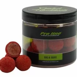 Proline Coated Hookbaits BBQ &amp; Squid 15mm