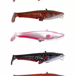 DefaultBrand 5 KLEUREN DEAL | DAM Effzett LB Real Life Catfish Paddle Tail 25cm