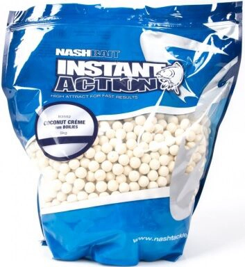 BULKDEAL 18KG | Nash Instant Action Coconut Creme Boilies 12mm 3 BULKDEAL 18KG | Nash Instant Action Coconut Creme Boilies 12mm