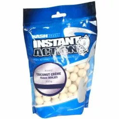 DefaultBrand Nash Instant Action Coconut Creme Boilies 15mm 200gr