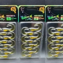 DefaultBrand 3 HALEN 1 BETALEN | Fox Rage Micro Grub Tail Gold Shiner 4cm (8 Stuks)