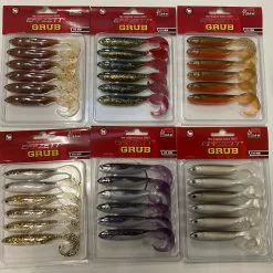 DefaultBrand 6 VERSCHILLENDE KLEUREN IN ÉÉN DEAL! | DAM Effzett Grub 11cm