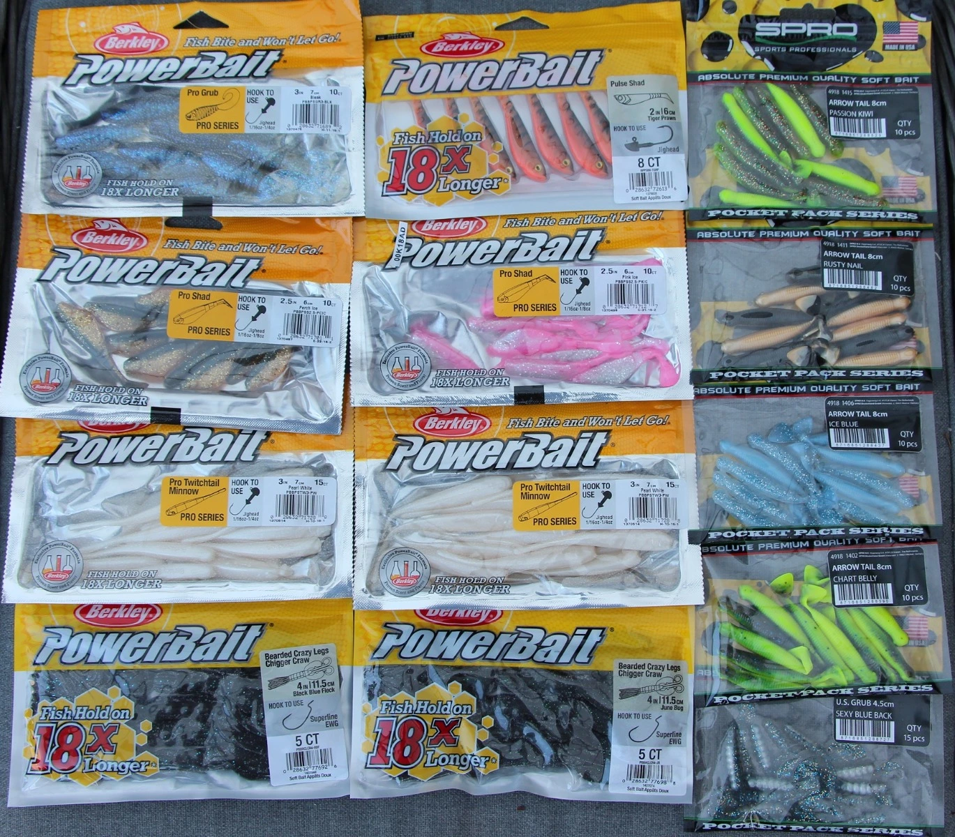 DefaultBrand Baars/Snoekbaars Shad Pakket 3 DefaultBrand Baars/Snoekbaars Shad Pakket