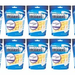 DefaultBrand 10 PACK | Nash Instant Action Pineapple Crush Boilies 15mm 200gr