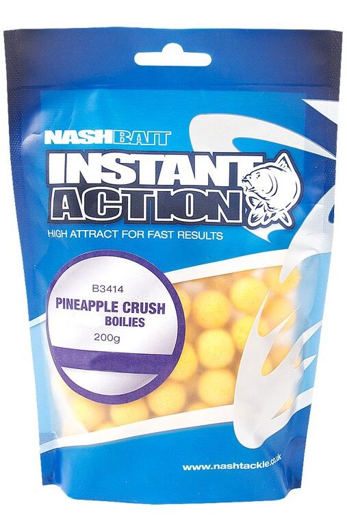 DefaultBrand Nash Instant Action Pineapple Crush Boilies 12mm 200gr 3 DefaultBrand Nash Instant Action Pineapple Crush Boilies 12mm 200gr