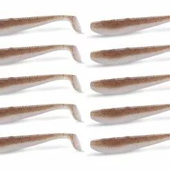 10 STUKS | Quantum Mann's Q-Paddler 10cm | Wakasagi